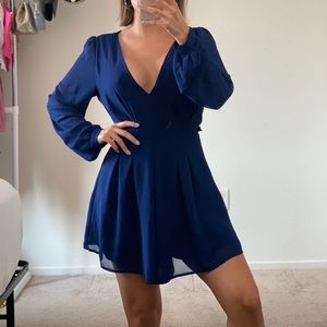 Navy romper